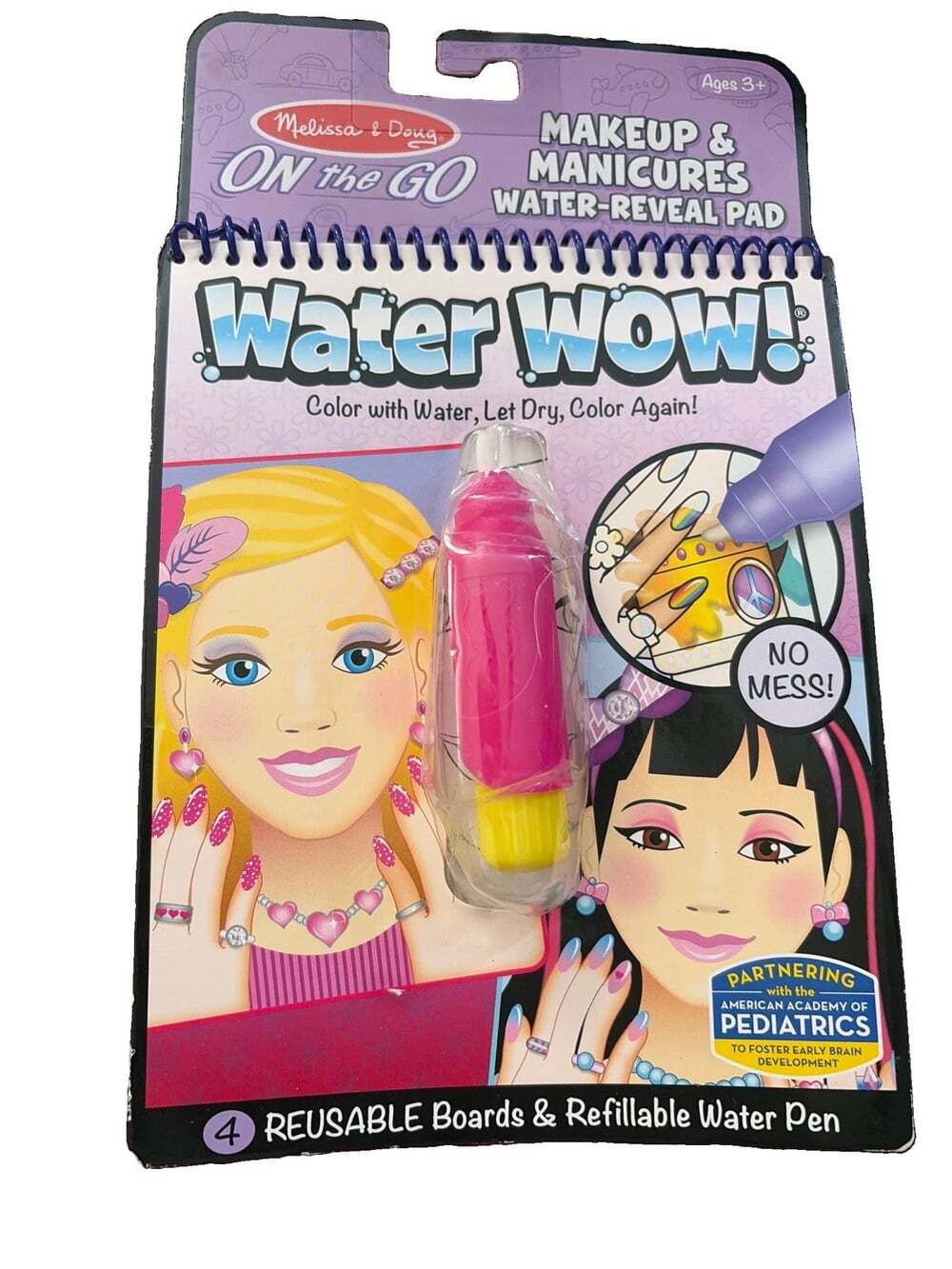 Melissa And Doug On The Go Water Wow! Makeup And Manicures